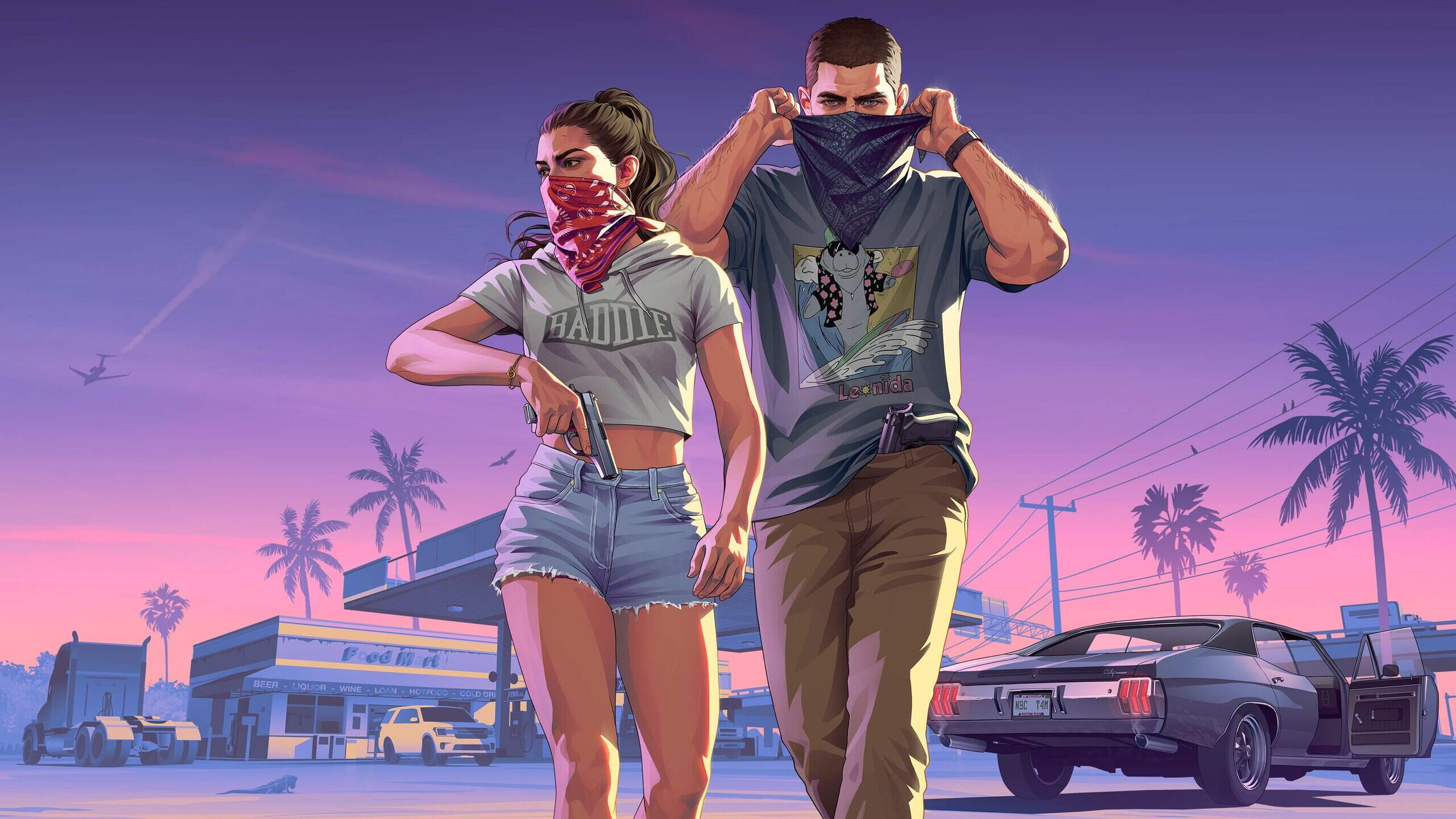 Grand Theft Auto VI Lucia与Jason的沿海角色档案