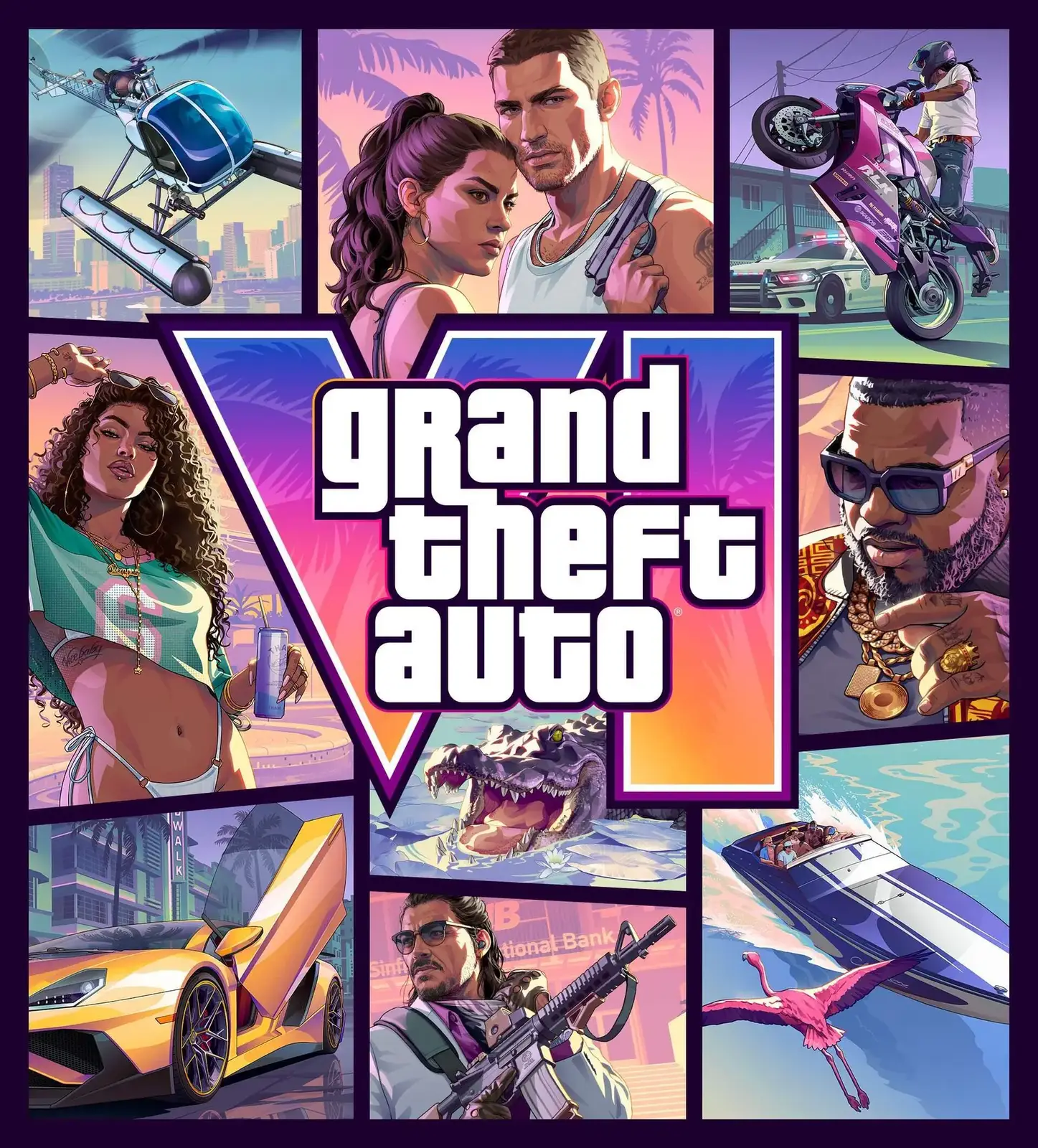 Grand Theft Auto VI 角色与载具视觉档案